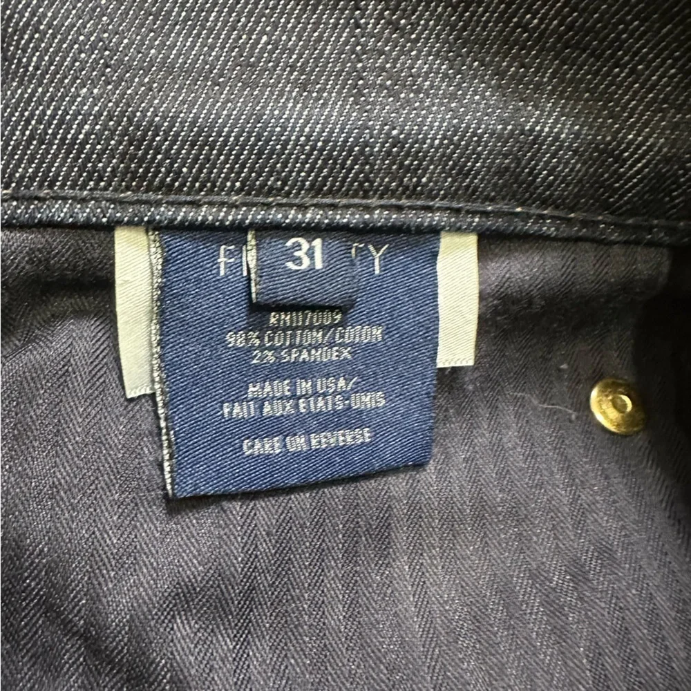 Fidelity Denim Men’s 31 Waist Dark Wash Impala Straight Leg Jean